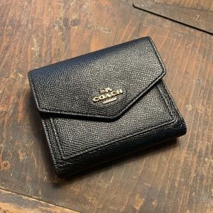 Coach Envelope Wallet Black
